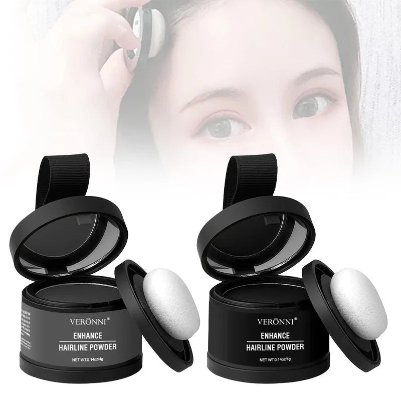 Hairline powder cosmetic product with 14 colour classifications for shadow repair and skin colour improvement