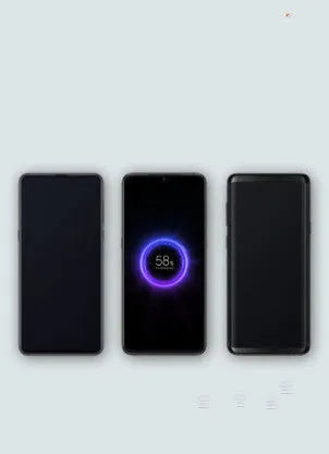 White and black large capacity 10000mAh power bank with USB Type-C port and wireless charging pad.