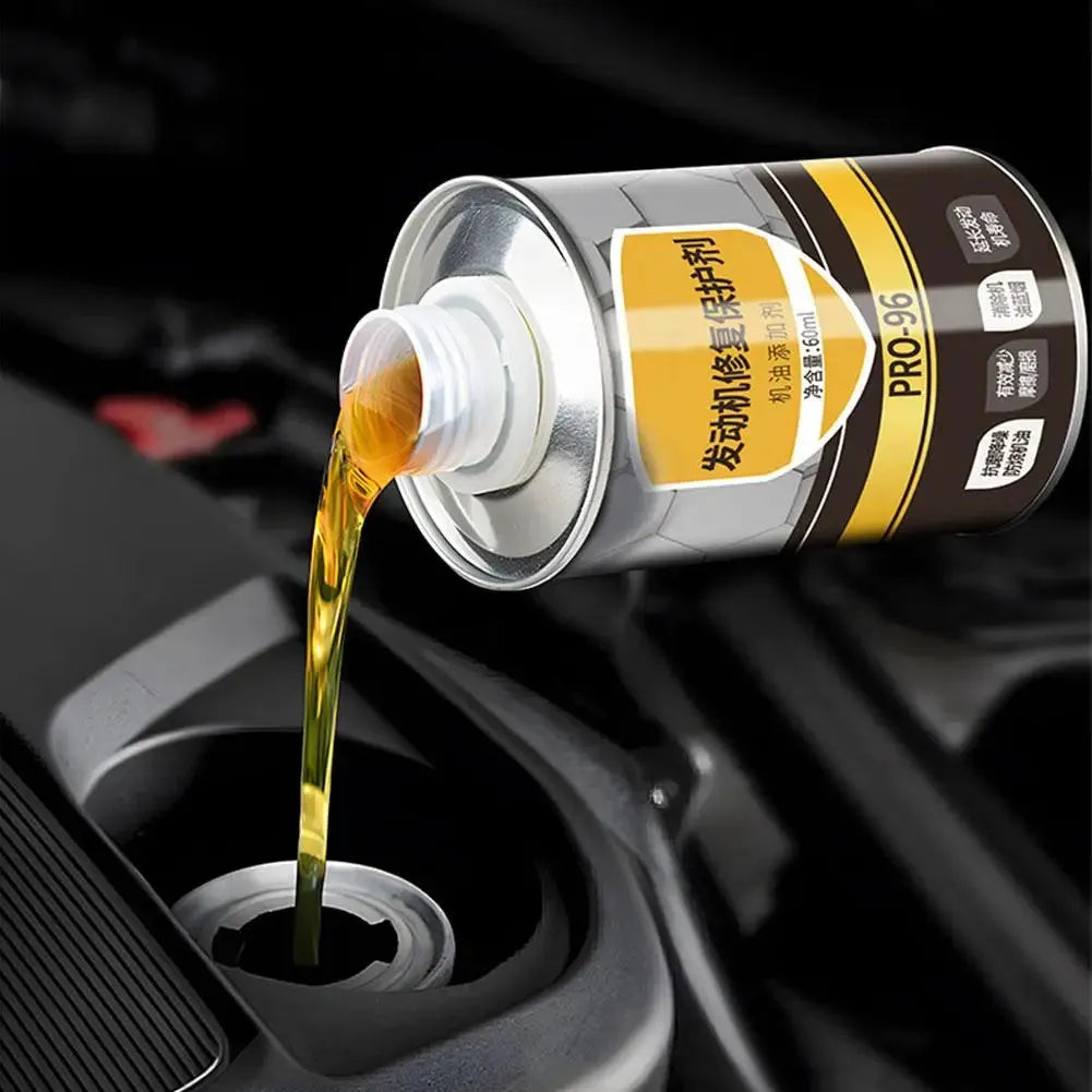 White packaged 60ml engine oil additive anti-wear protective agent for automotive engines