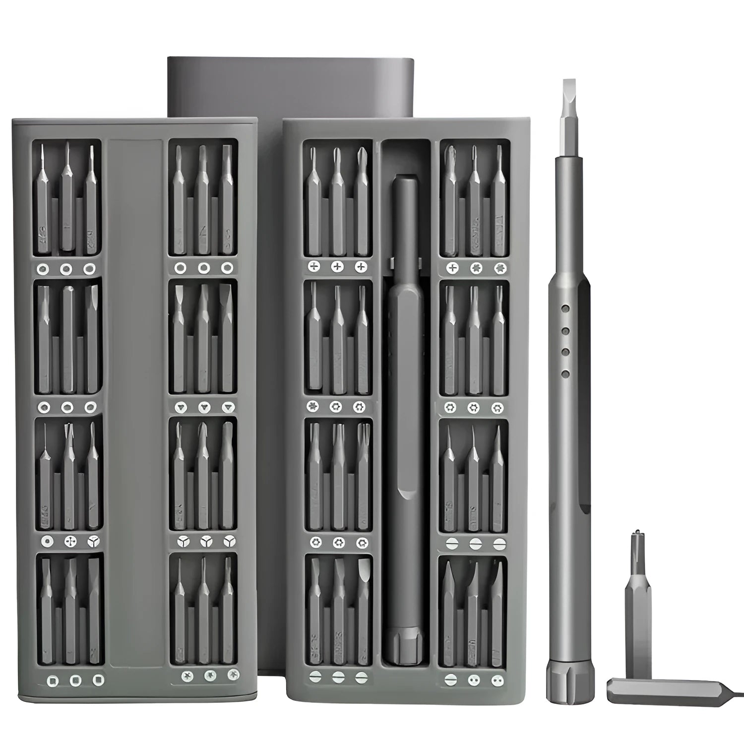 49-in-1 magnetic screwdriver tool set with nickel aluminium bronze construction for mobile phone repair