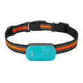 Blue pet GPS tracker with 4G anti-lost and SOS call feature for dogs and cats