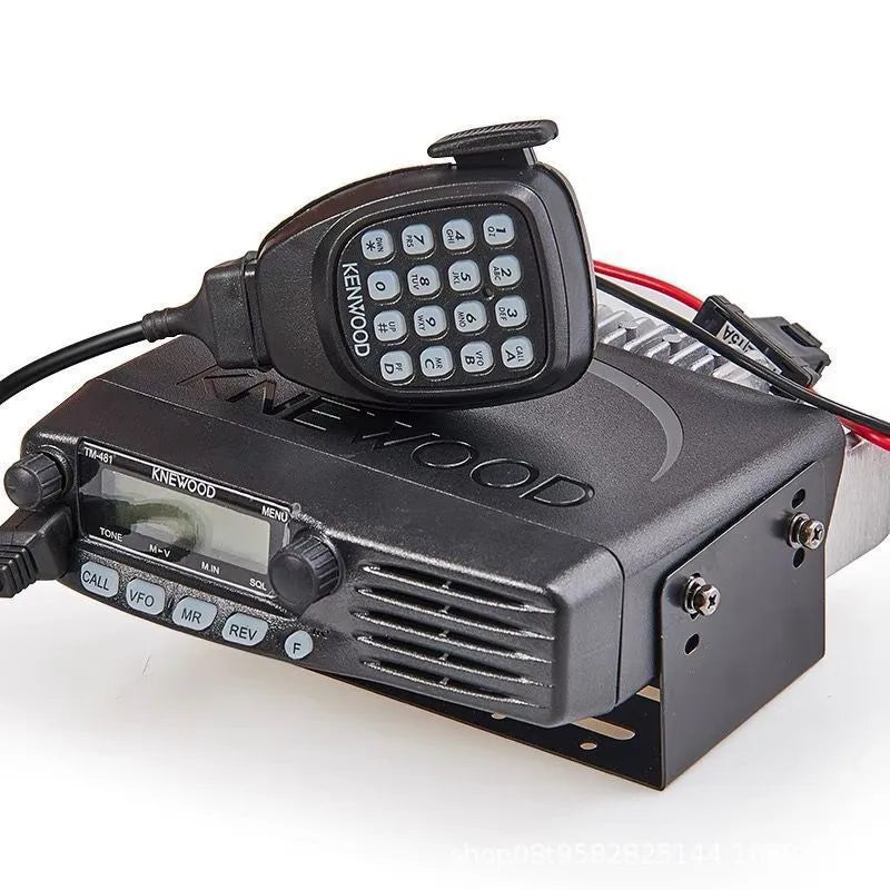 Jianwu TM-481 vehicular transceiver marine VHF radio complete with hand microphone and antenna