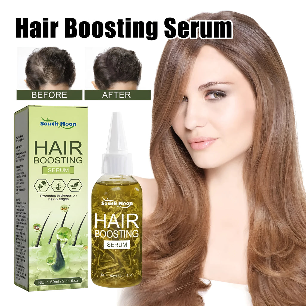 60ml bottle of anti-fall repair hair essential oil for dry ends and manic hair.