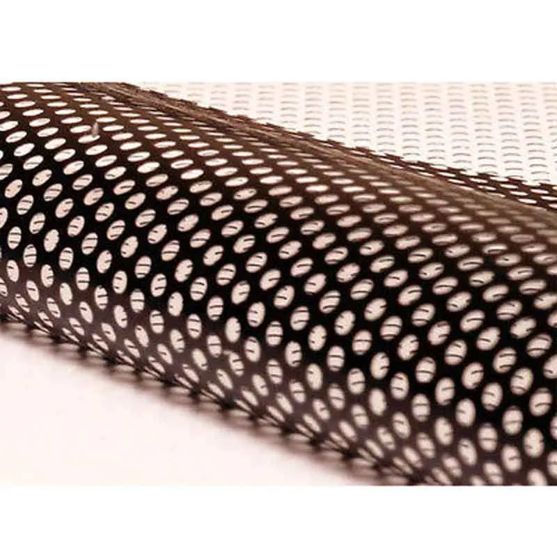 Perforated mesh-style automotive film roll showing colour changing properties, 30cm wide plastic wrap for vehicle customisation