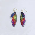Misty Rain In Southern simulation cicada wings earrings in colour hanging cup option