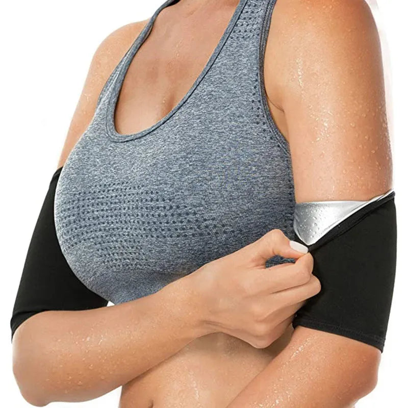 Sports arm band sweatband for fitness activities in multiple colour and size options