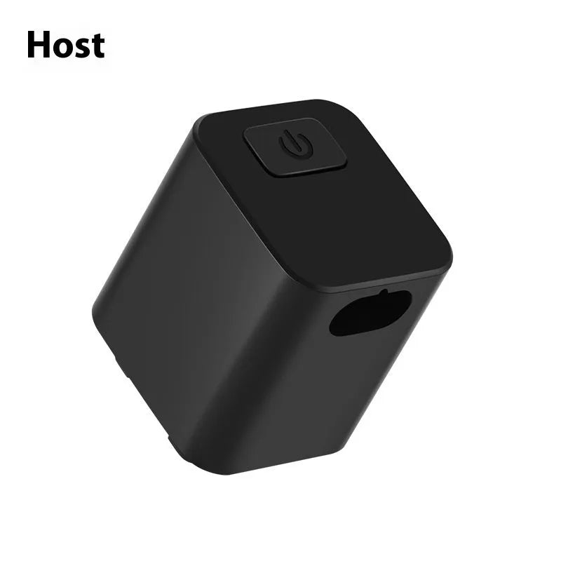 USB rechargeable bicycle running water tail light with silicone strap mount on a bike seat tube.
