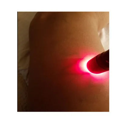 Black aluminium alloy Smart Vein Locator device for medical vein identification.