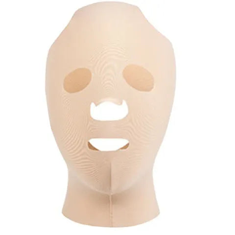 Full face carving mold headgear for skin lifting in skin tone colour one size