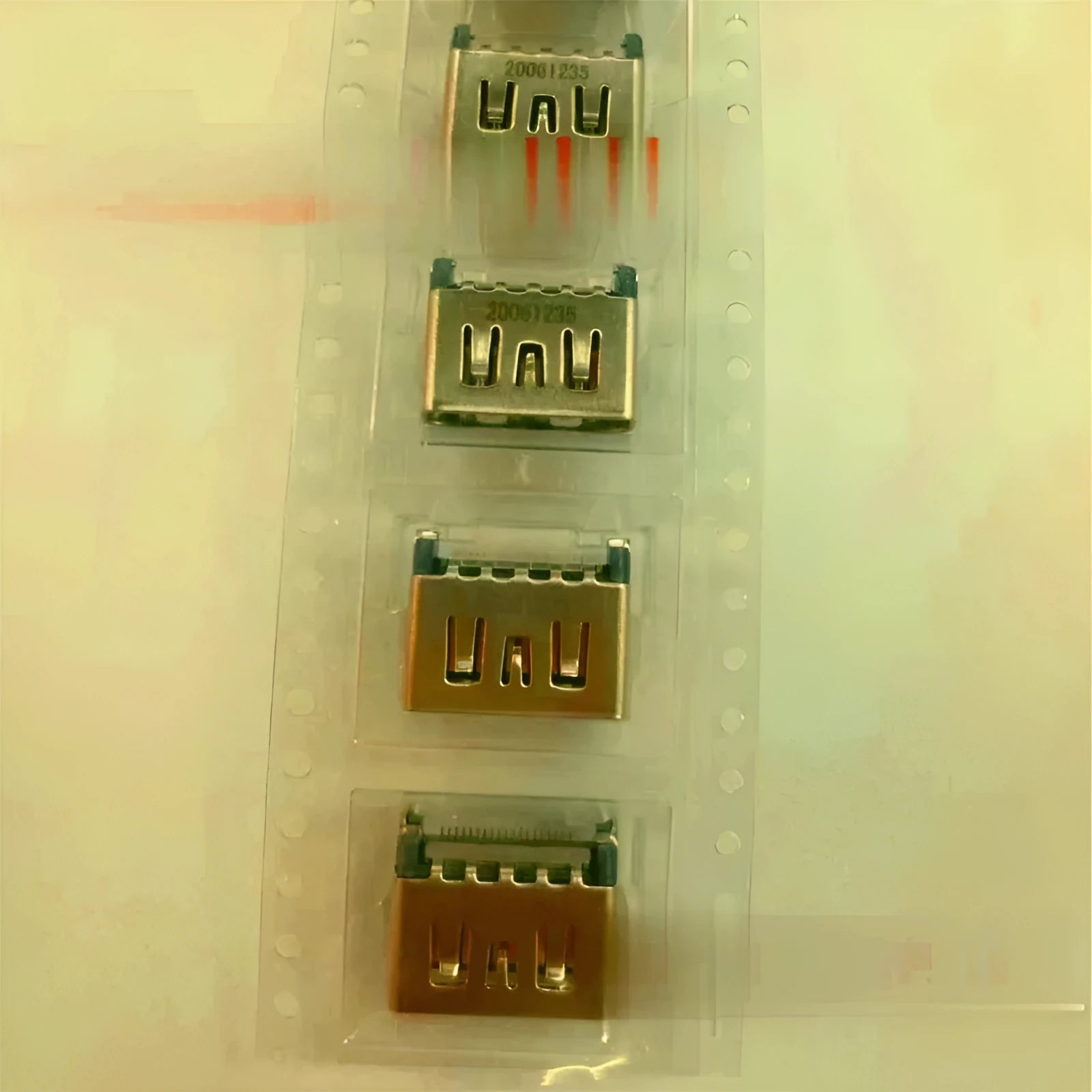 Silver HDMI host socket for gaming machine accessories and console connectivity