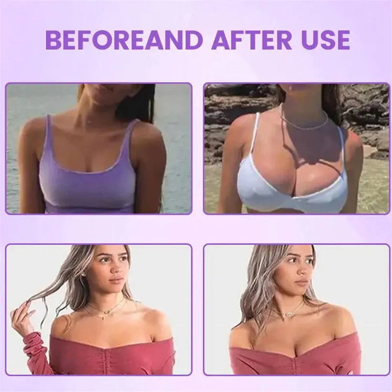 Breast enhancement chest patches for body tightening and firming support