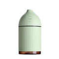 White square ultrasonic essential oil diffuser and humidifier with LED light and USB port
