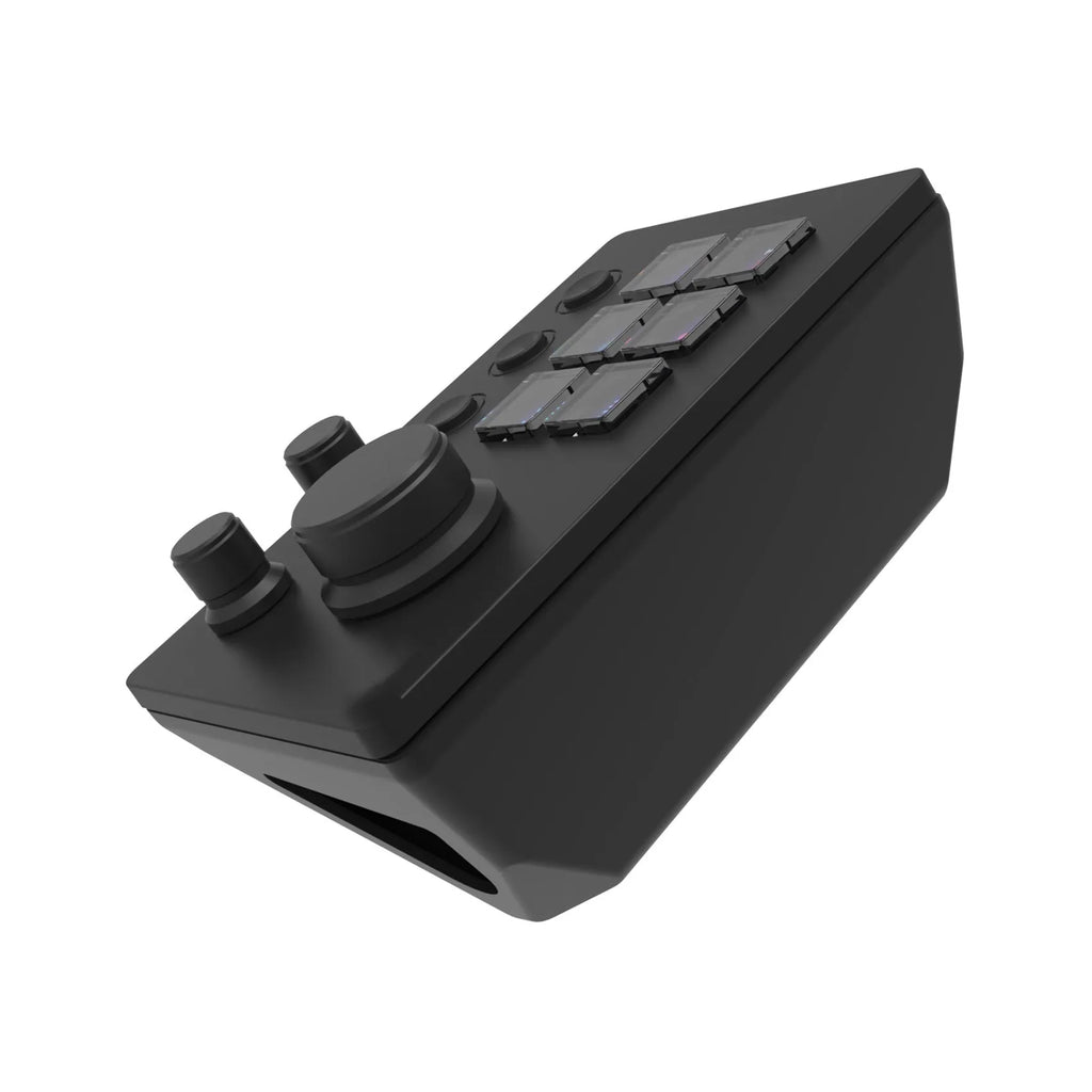 Visual Keyboard N3 universal silicone keypad in black and white with 2m cable and mounting bracket