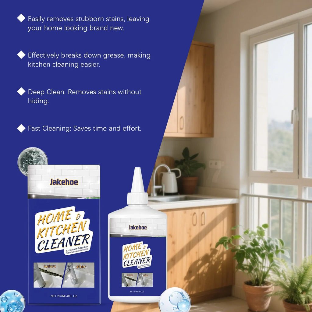 237ml bottle of decontamination cleaning gel for household kitchen and bathroom surfaces