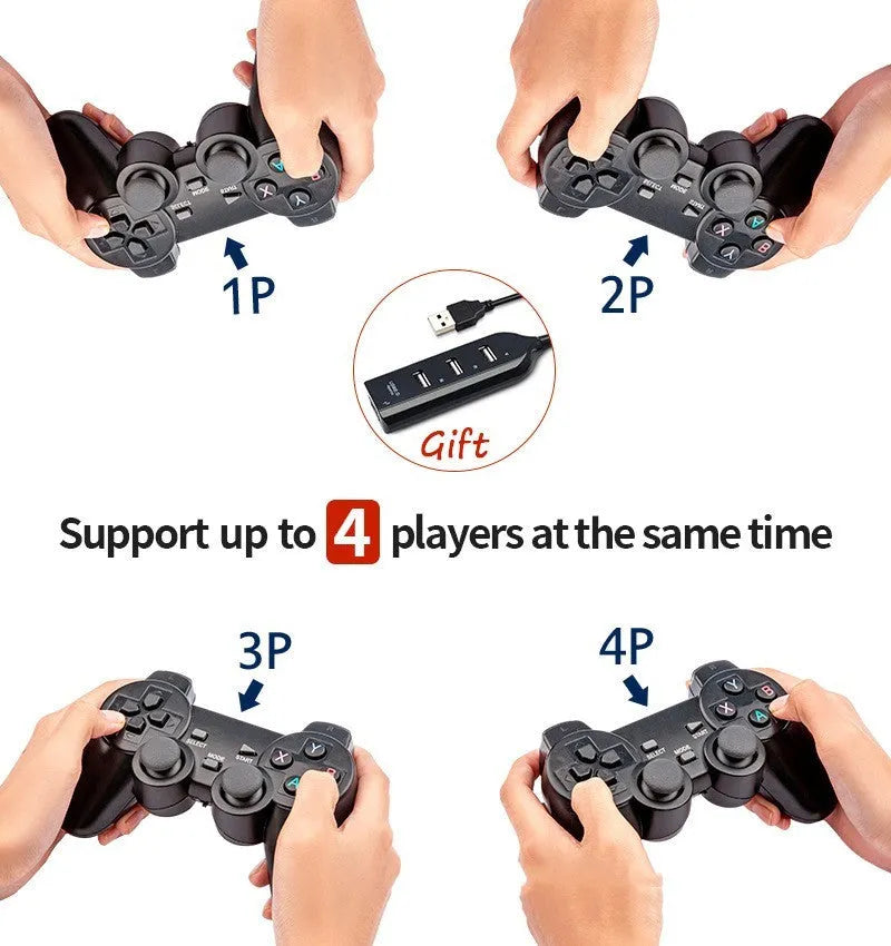 Super ConsoleX wired USB game controller in SNES handle colour with standard gamepad layout