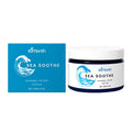 A 118g tube of barrier repair cream with mint leaves and shea butter for facial skin care.