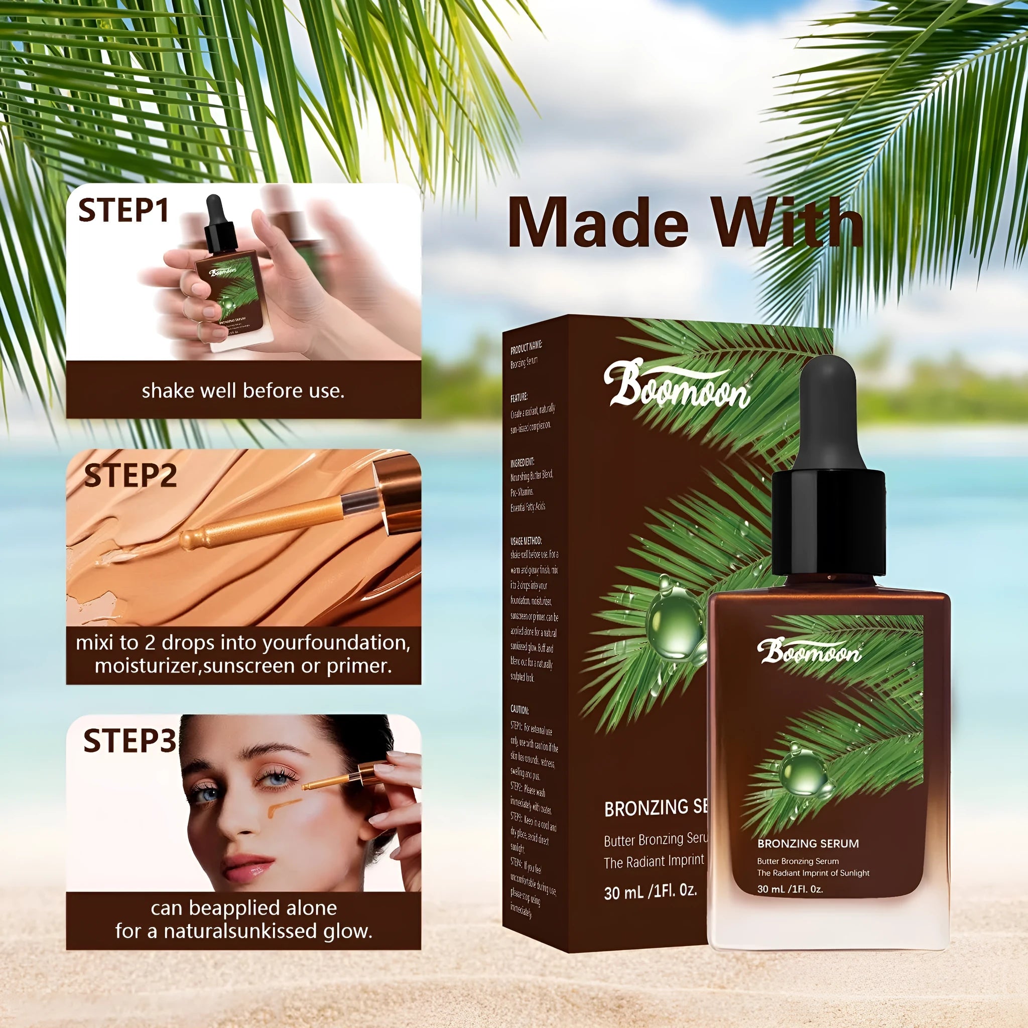 Bronze Black Care Solution 30ml bottle for contact lens nursing