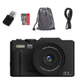 CCD camera HD digital camera with WiFi transmission in black, compact and portable