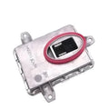 Headlight ballast with metal housing measuring 14 by 11 by 4.5 centimetres
