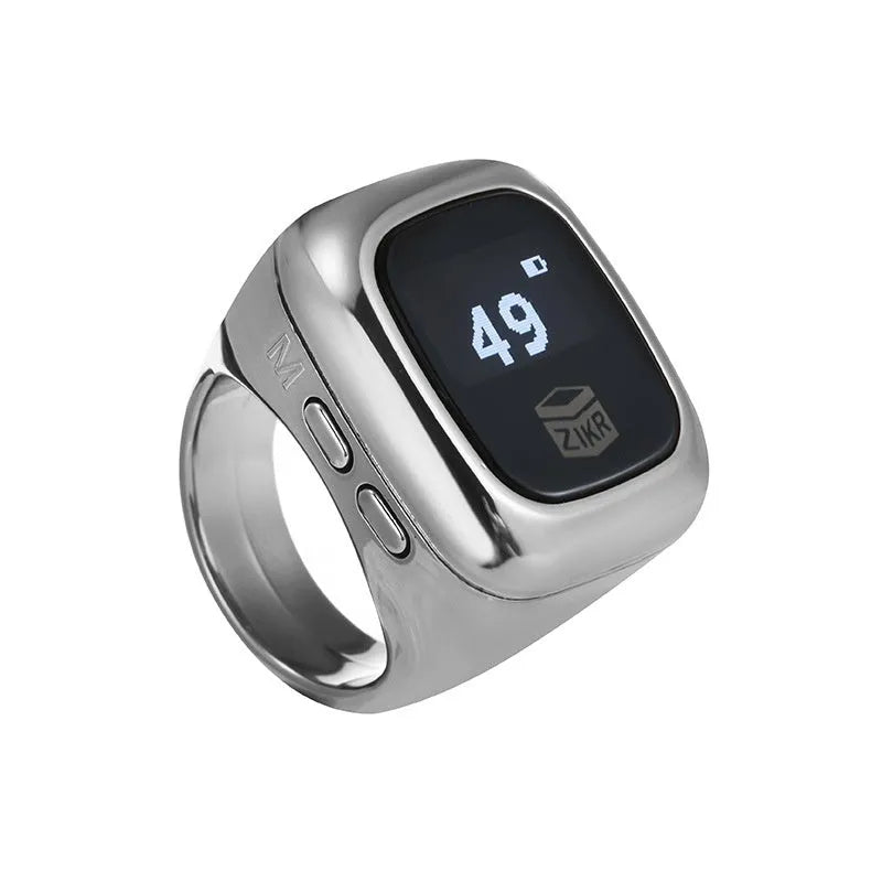Al-Fatiha electronic digital tasbeeh counter in rose gold colour with digital display