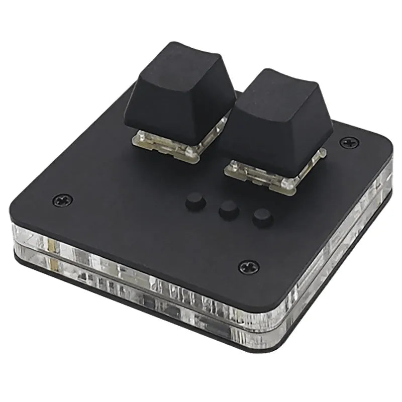 Mini USB wired keyboard in choice of colours with multimedia keys for audio control.