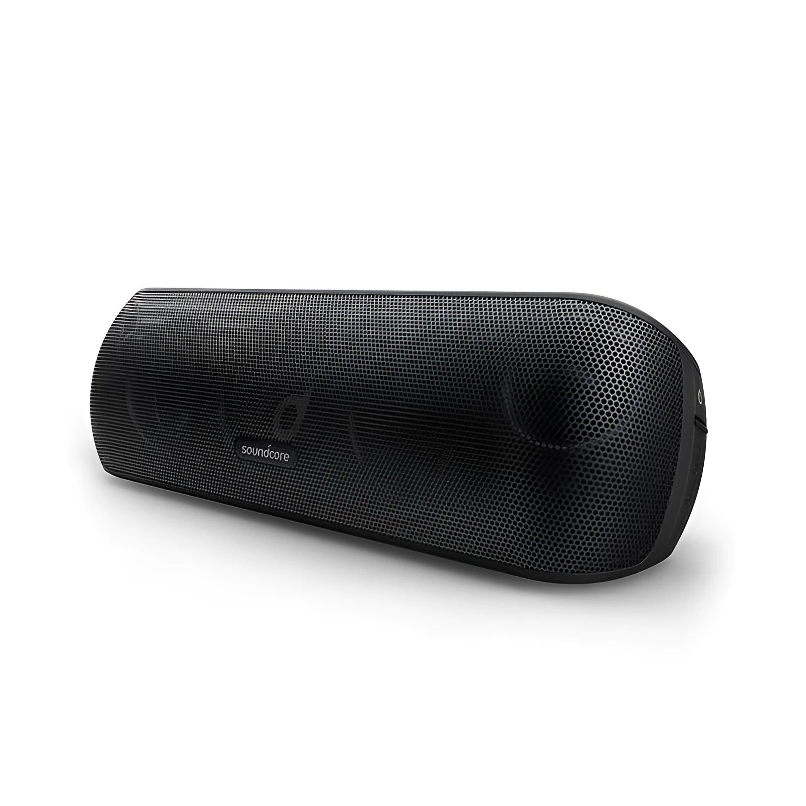 Black subwoofer Bluetooth speaker with 5.1 channel surround sound and 30W output