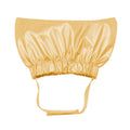 Adjustable pet shower cap for cats and dogs in silver colour with ear protection design