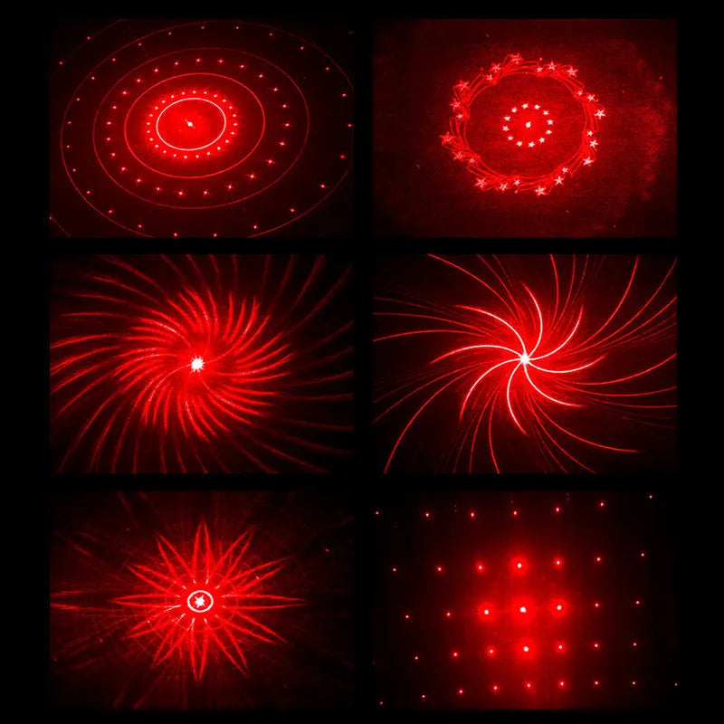 Universal aluminium laser fog lamp for cars and motorcycles with red laser projection