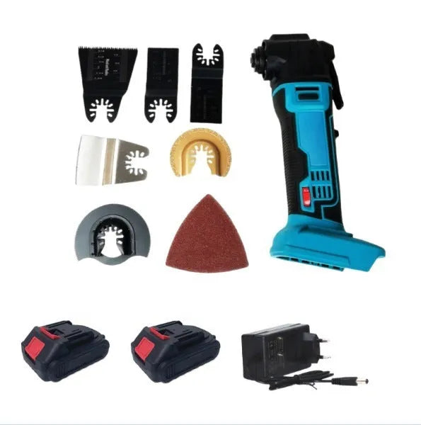 Rechargeable lithium battery trimming machine with metal construction and dual charging capability