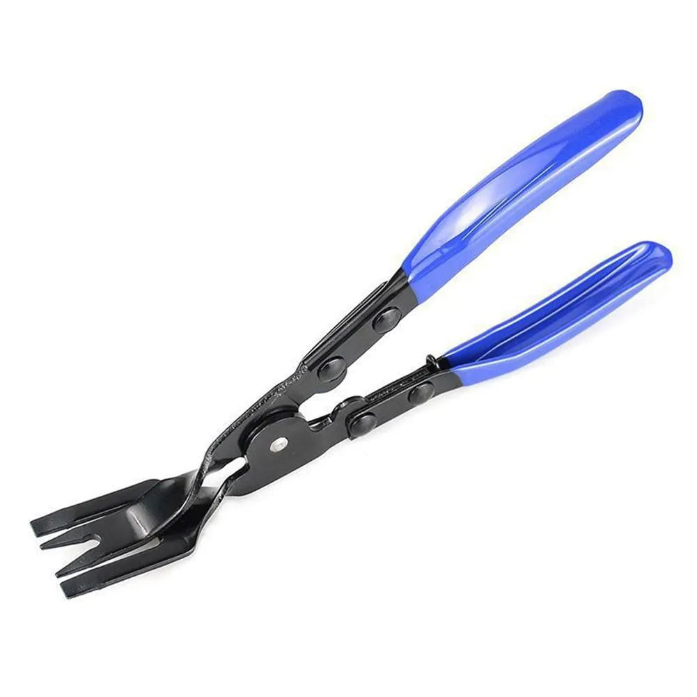 Blue car universal disassembly separator pliers with 240mm length for automotive trim removal