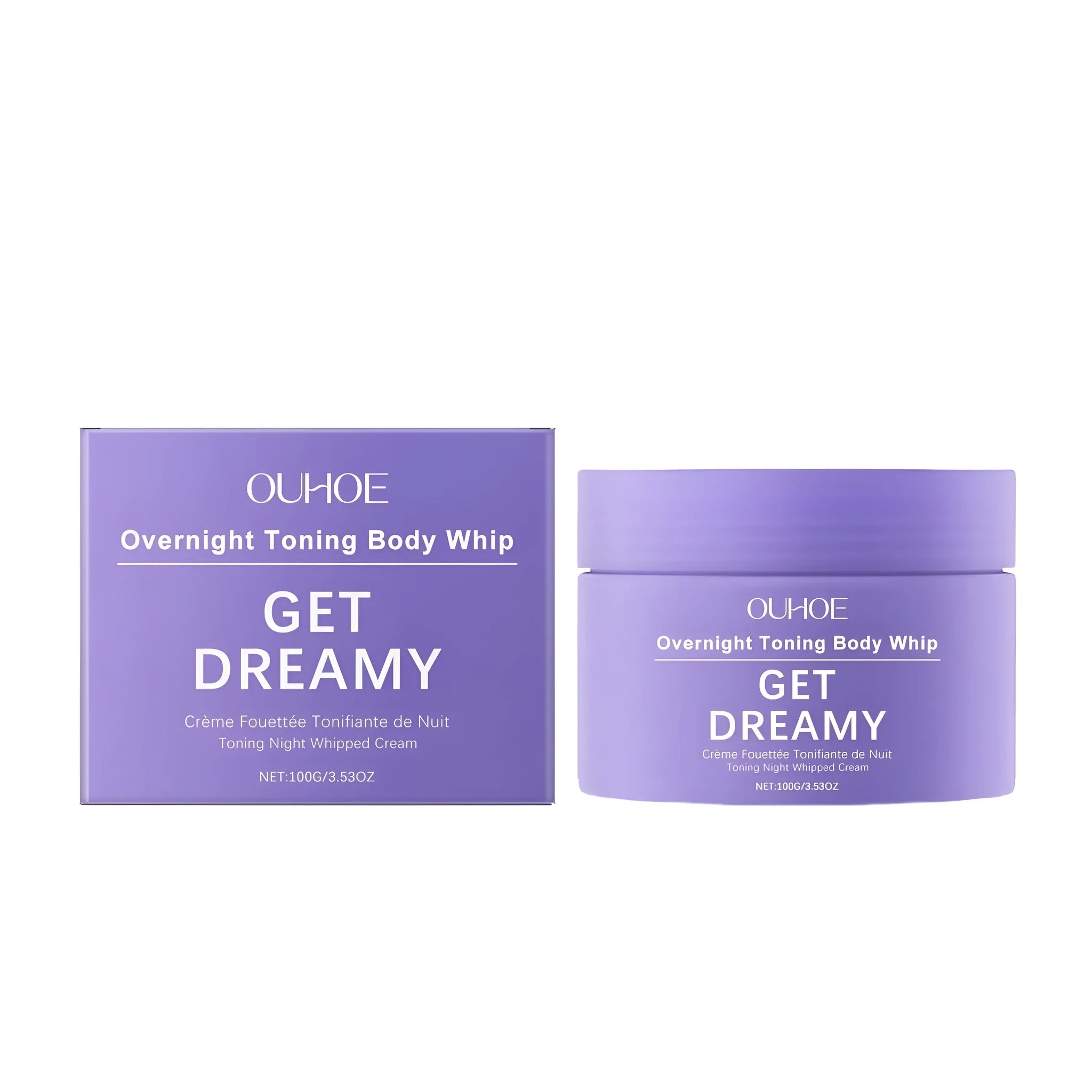 100g tube of body firming cream with drunken eggplant root extract and vitamin E for skin tightening