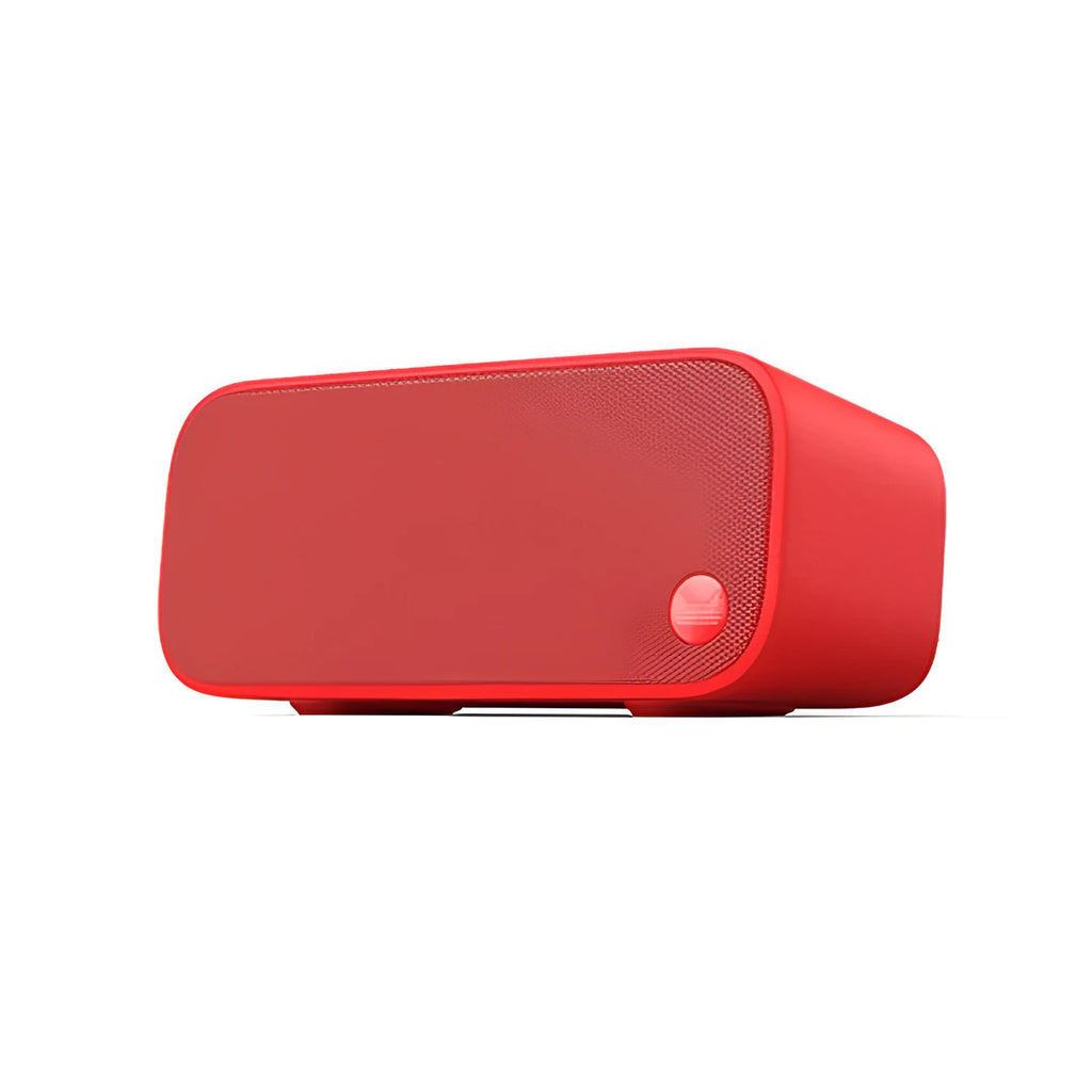 Elf artificial intelligence smart Wi-Fi speaker in sugar cube design with bookshelf configuration