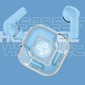 Transparent body TWS Bluetooth wireless headset with noise reduction in ear