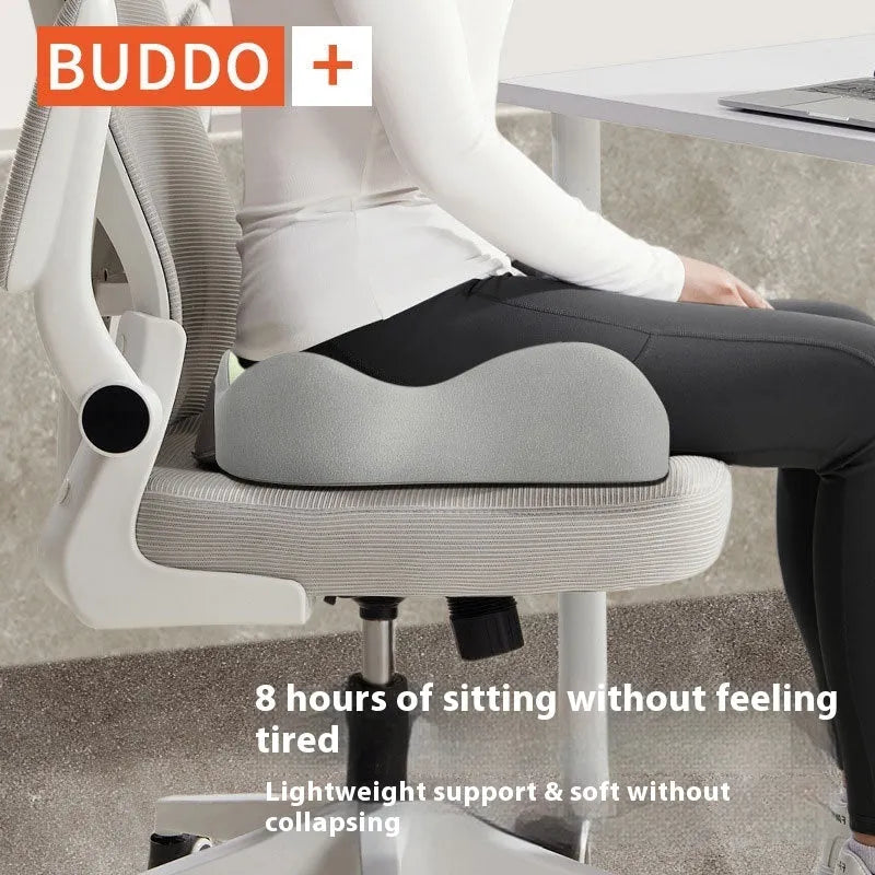 Memory foam waist rest seat cushion for office chair posture support