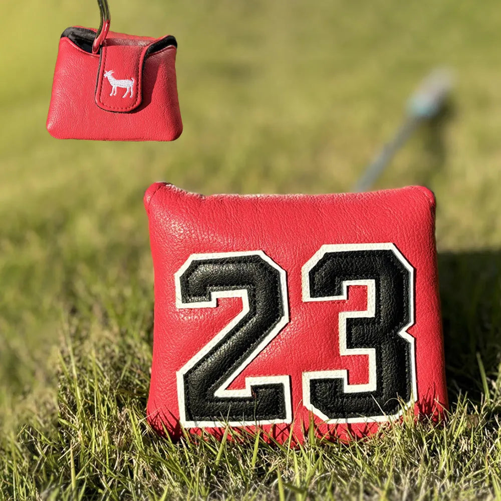 Ram No 1 golf club sleeve in PU material for iron head and wooden pole protection