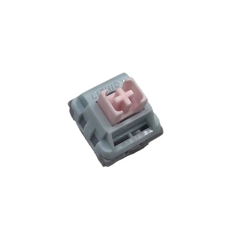 Dew Axis-4 mechanical keyboard switch with three-colour shaft core and bridge plug-in mounting system