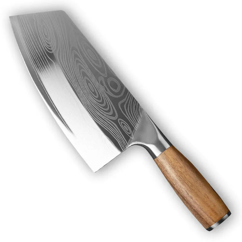 A 320mm long kitchen knife with a stainless steel blade, shown in the colour from the product photographs.