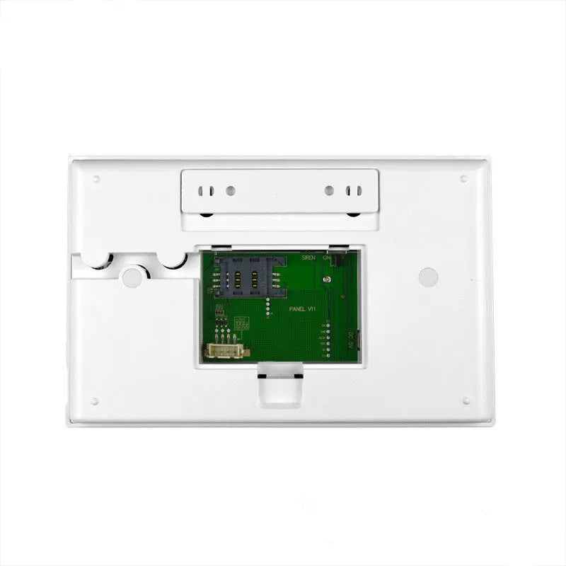 Intelligent WiFi GSM wireless burglar alarm host control unit for home security systems.
