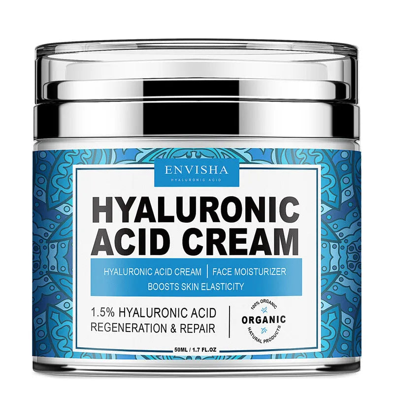 50g collagen cream with retinol and Vitamin E in a white tub, front view