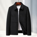 Men's slim fit lapel collar casual coat in a choice of colours