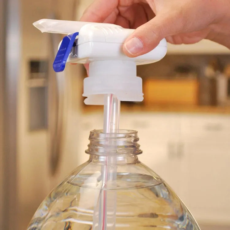 Electric pumping water device with PP silicone straws for milk and juice transfer