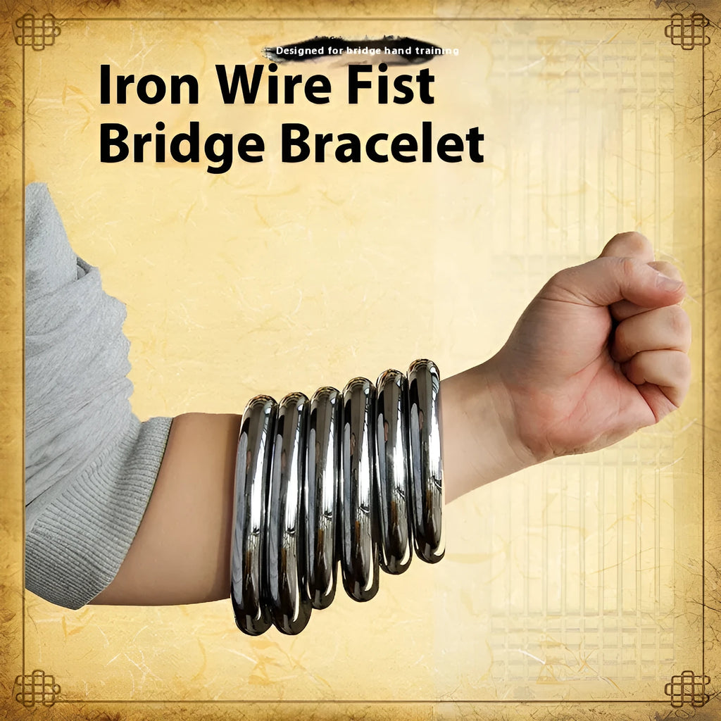 Wing Chun steel training ring in three sizes with electroplated carbon steel construction