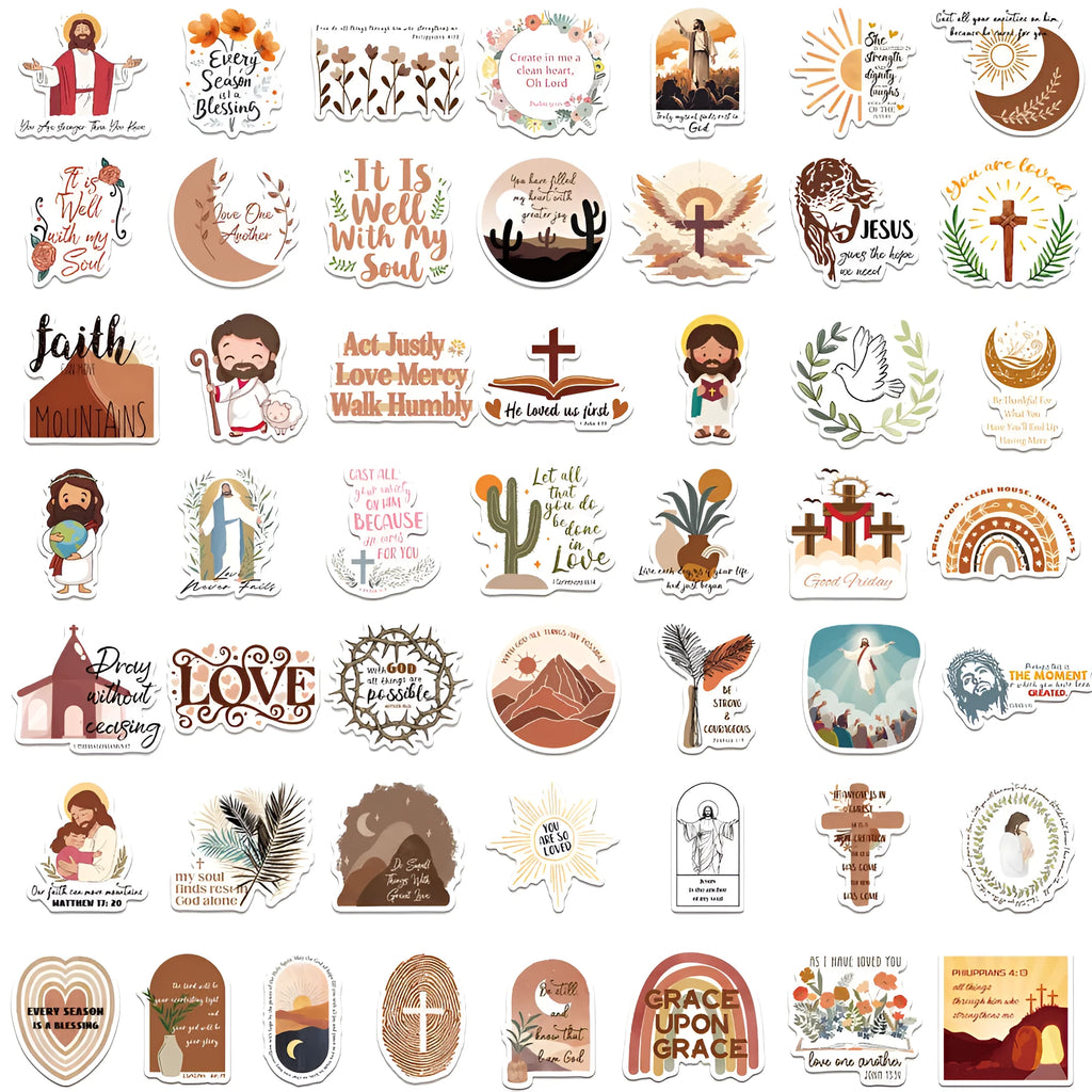 Graffiti stickers pack of 50 random pattern designs for decorating laptops and personal gear