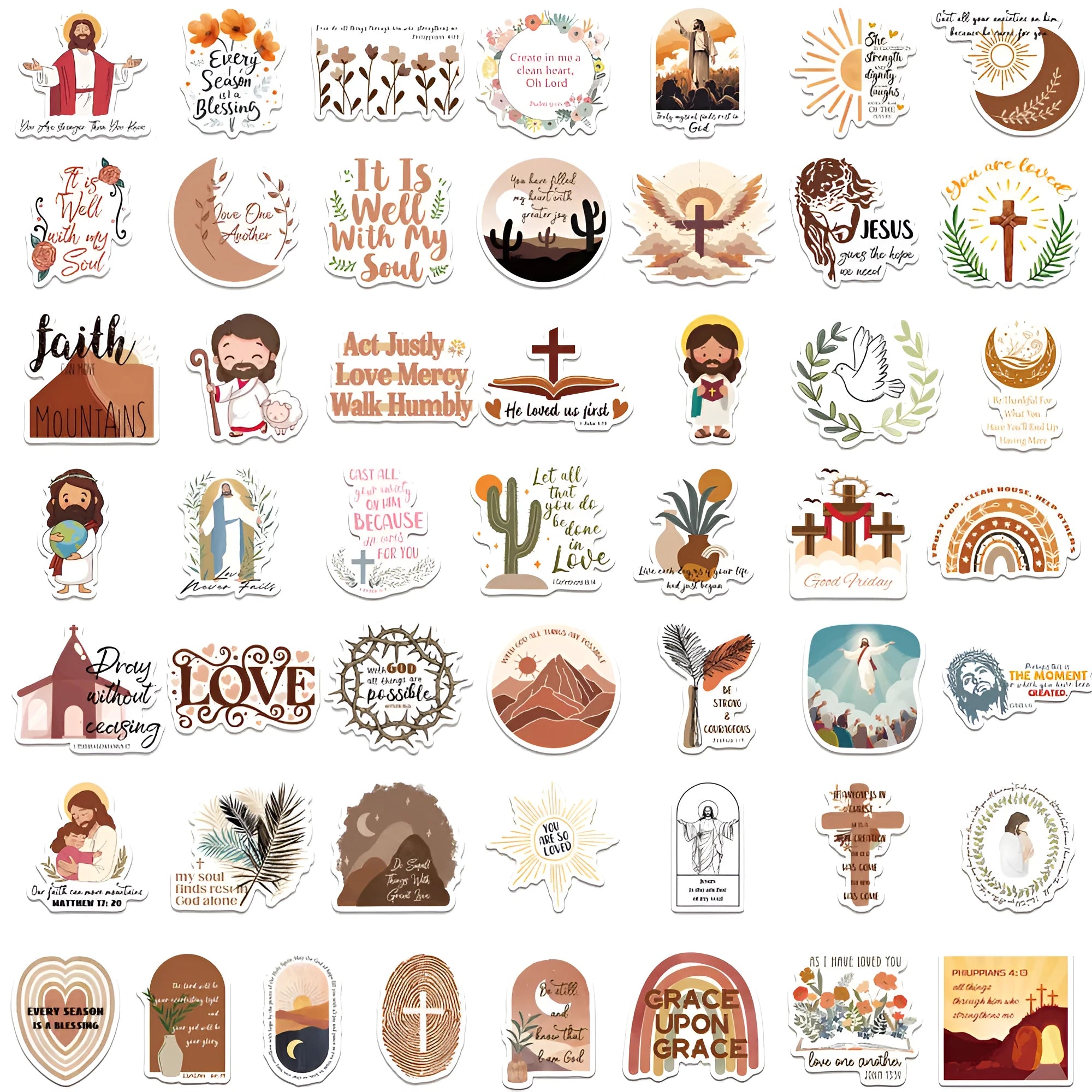 Graffiti stickers pack of 50 random pattern designs for decorating laptops and personal gear