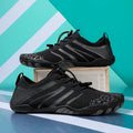 Lycra stretch fabric beach running shoes for men and women in various colours.