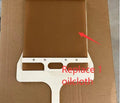 Natural wood sliding pizza peel in log colour with wooden handle, available in three sizes for transferring baked goods