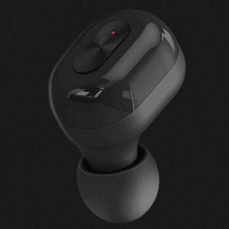 TWS Mini Touch True Wireless Bluetooth Headset black earbuds with charging case