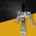 Chrome vanadium steel wheel hub puller tool for cars and electric tricycles with three style options A, B, and C.