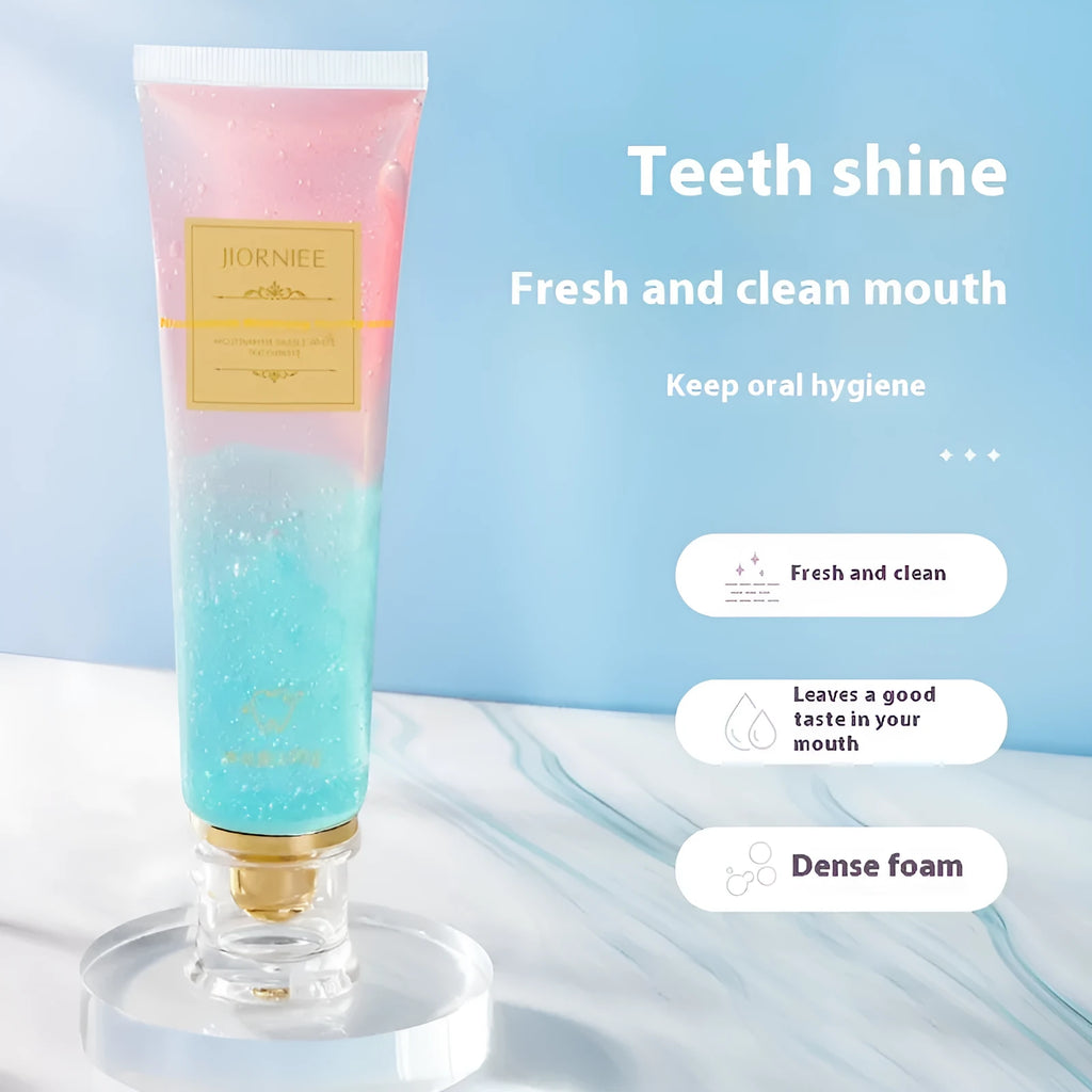 Nicotinamide dazzling white toothpaste in 100g packaging for adult oral hygiene and whitening