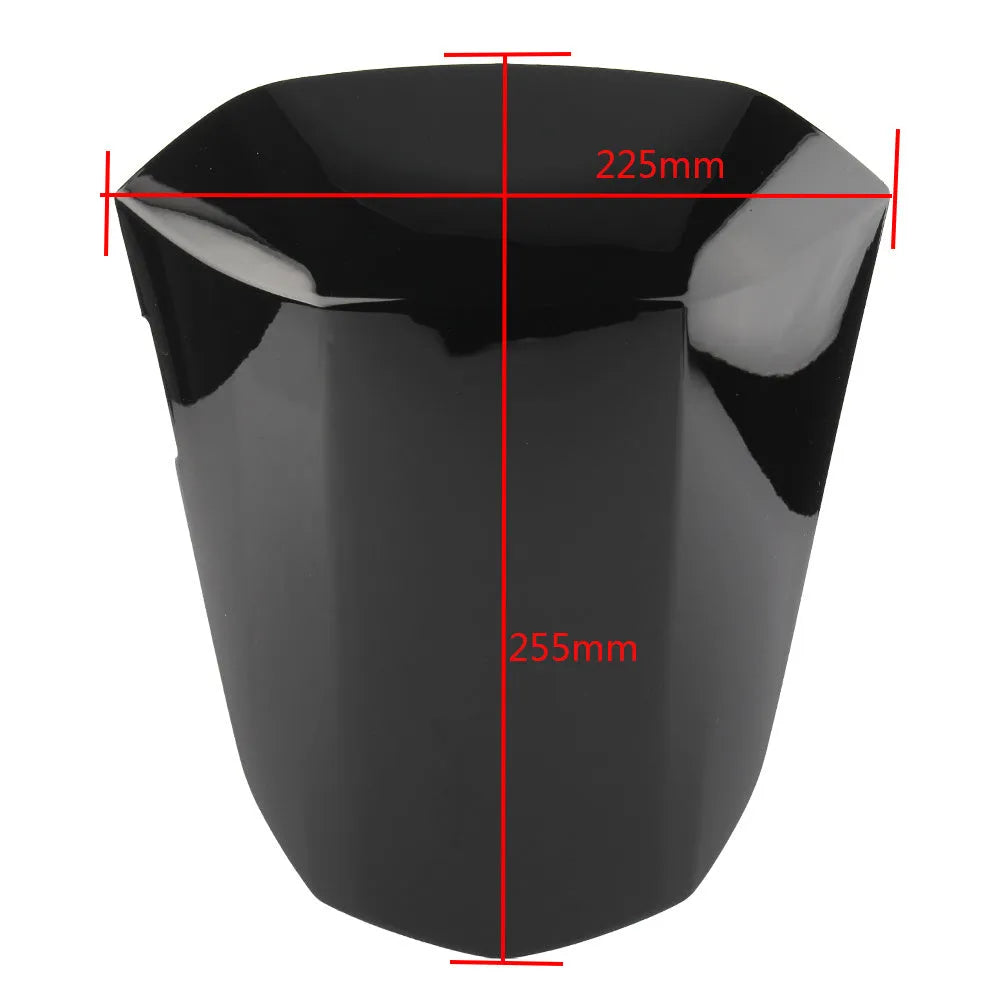 Suzuki GSXR1000 motorcycle rear seat cowl cover in ABS plastic showing six colour options